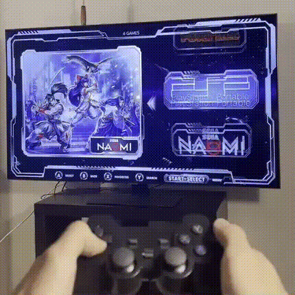 Consola Retro 4K Nostalgic™+ 2 Mandos Inalámbricos